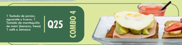 MENU NATURALFIT COMBO 4