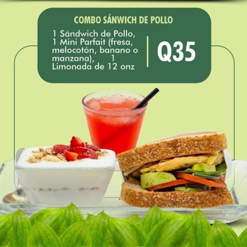 COMBO SÁNWICH DE POLLO